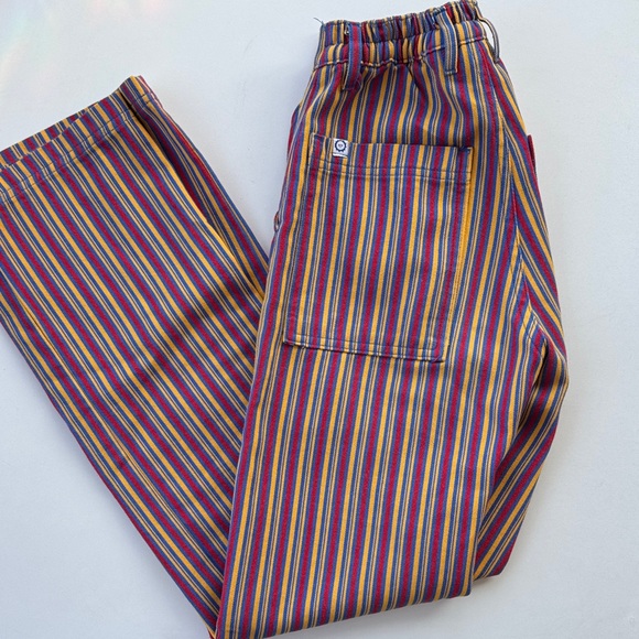 Big Bud Press Pants - Big Bud Press Multicolor Striped Pants